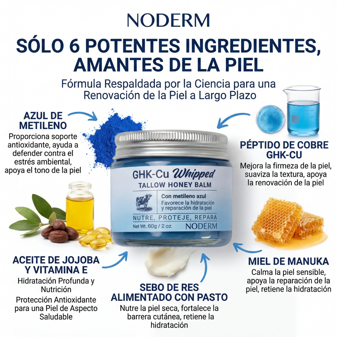 Sebo de Res de Pasto 100% Orgánico  - Noderm®