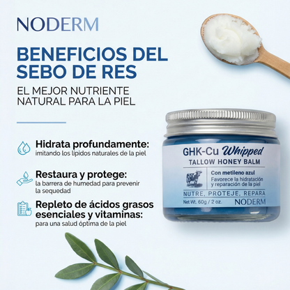 Sebo de Res de Pasto 100% Orgánico  - Noderm®