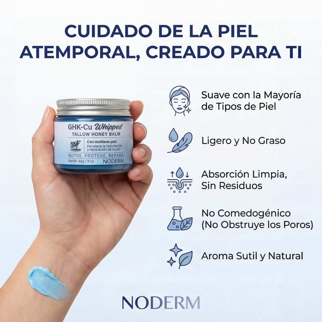 Sebo de Res de Pasto 100% Orgánico  - Noderm®