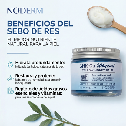 Sebo de Res de Pasto 100% Orgánico  - Noderm®