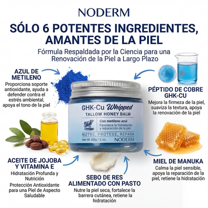 Sebo de Res de Pasto 100% Orgánico  - Noderm®