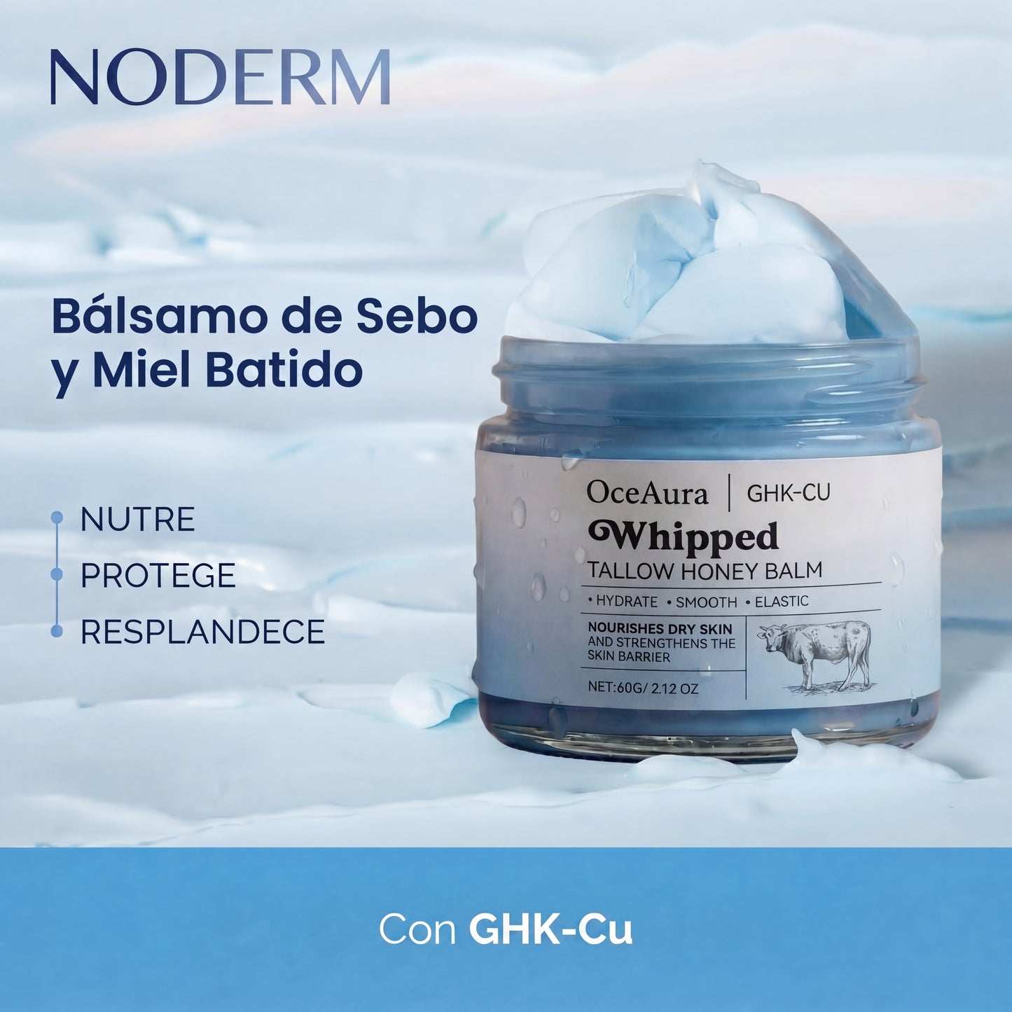 Bálsamo de Sebo de Res con Miel - Noderm®